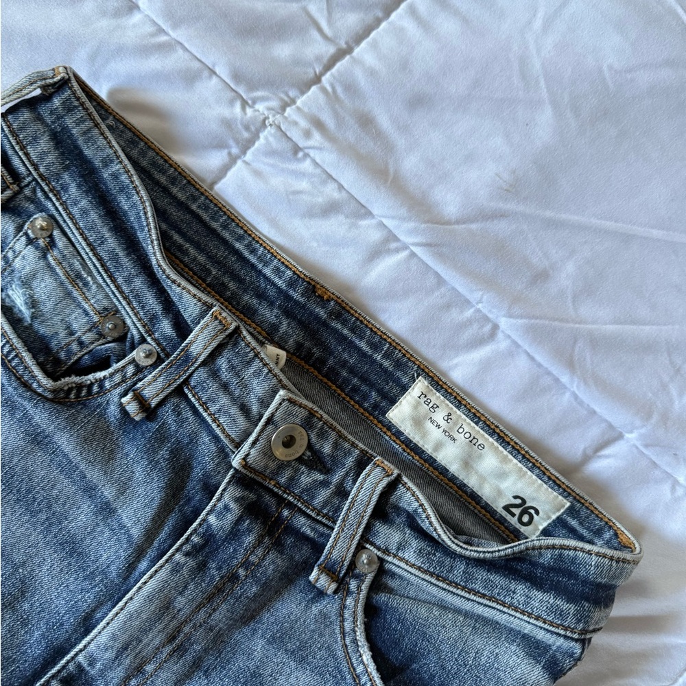 Rag & Bone Nina High Rise Ankle Skinny